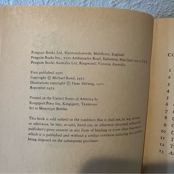 Vintage 1972 Tales of Olga da Polga Michael Bond Young Puffin Original - Picture 5 of 5